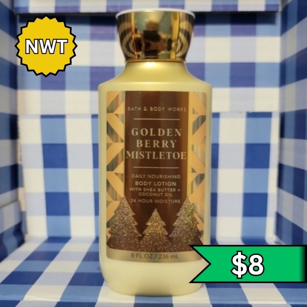 Bath & Body Works | Golden Berry Mistletoe | Body Lotion
